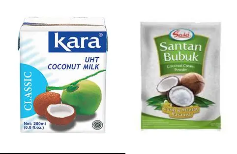 NƯỚC CỐT DỪA, ĐÃ HOẶC CHƯA LÀM THÀNH BỘT