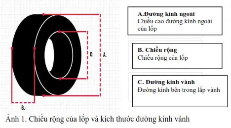 LỐP VỚI LẮP VÀNH CÓ ĐƯỜNG KÍNH