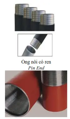ỐNG CHỐNG VÀ ỐNG NỐI CỦA CẦN KHOAN CÓ REN TRONG VÀ REN NGOÀI