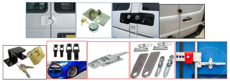 BẢN LỀ ĐỂ MÓC KHÓA (HASPS)
