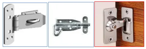 BẢN LỀ ĐỂ MÓC KHÓA (HASPS)